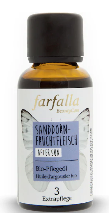 Farfalla Sanddornfruchtfleisch Bio Pflegeöl (30ml)