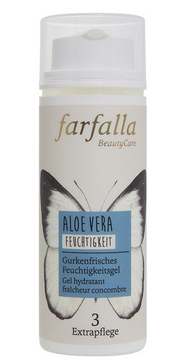 Farfalla Aloe Vera Gurkenfrisches Feuchtigkeitsgel Feuchtigkeit (50ml)