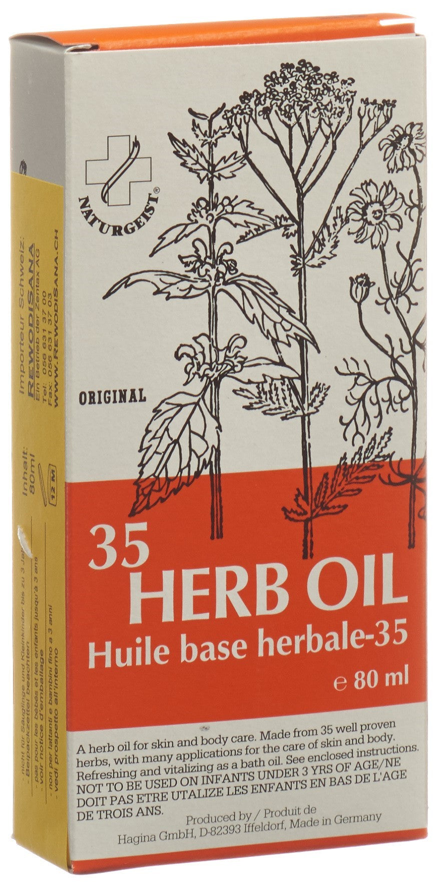 Naturgeist Original 35 Herb Oil (80ml)