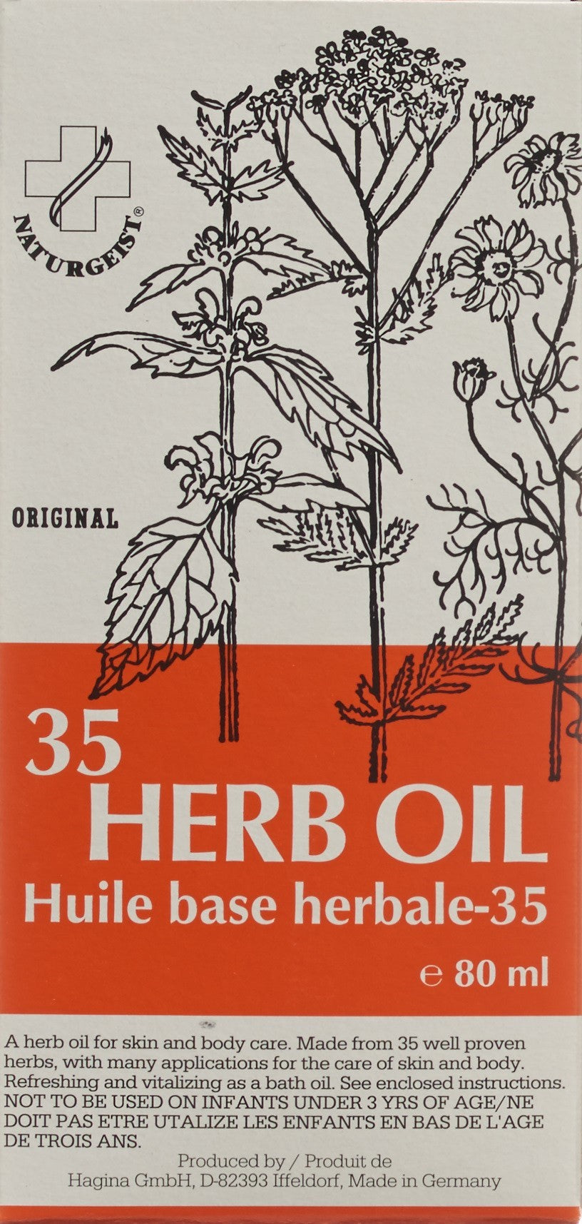 Naturgeist Original 35 Herb Oil (80ml)