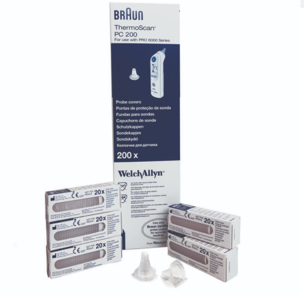 Braun Welch Allyn ThermoScan PRO 6000 Schutzhülle (800 Stk)