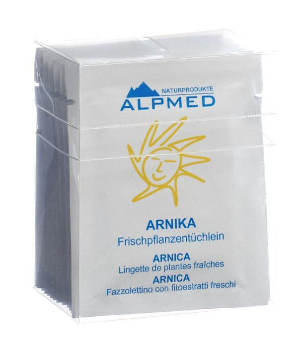 ALPMED Frischpflanzentüchlein Arnika (13 Stk)