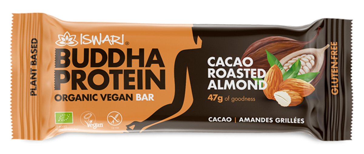 ISWARI Buddha Energy Bio Riegel Kakao & Mandel (47g)