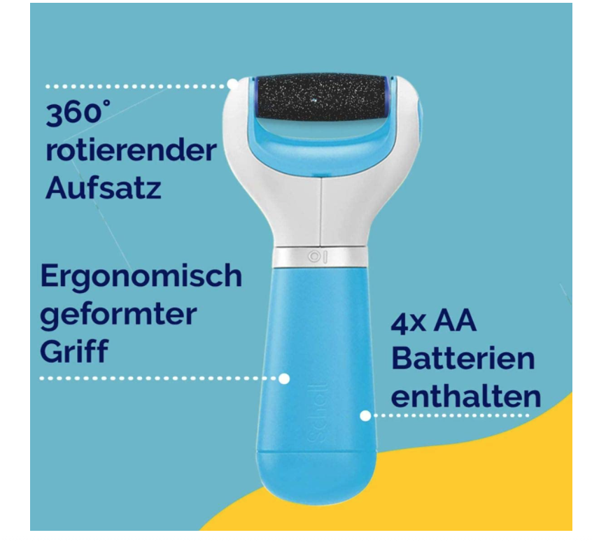 SCHOLL EXPERTCARE elektrischer Hornhautentferner (1 Stk)