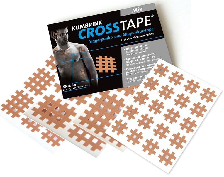 CROSSTAPE Schmerz- und Akupunkturtape Mix (55 Stk)