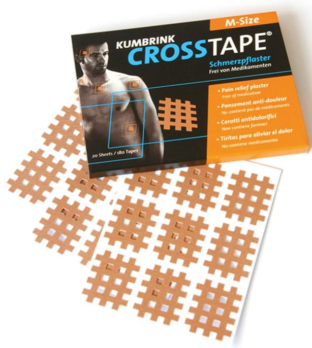 CROSSTAPE Schmerz- und Akupunkturtape Grösse M (180 Stk)