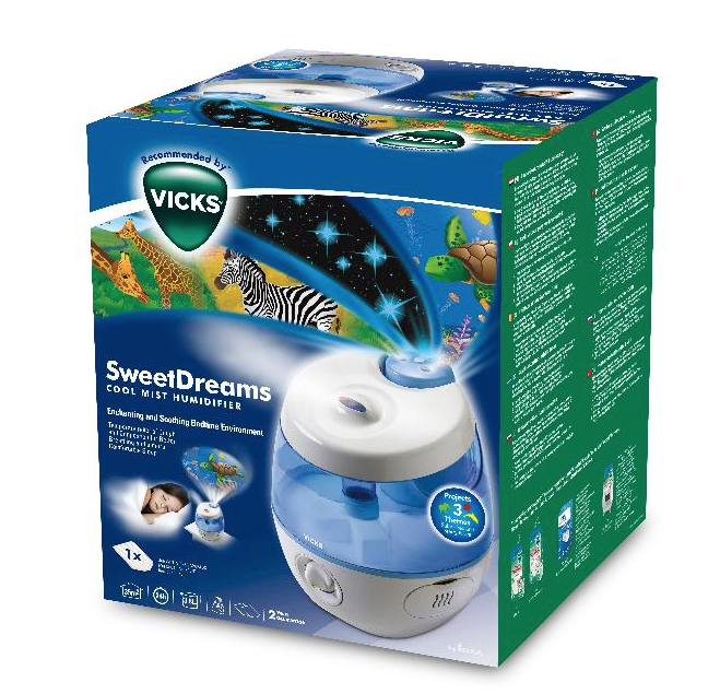 VICKS SweetDreams 2-in-1 Ultraschall Luftbefeuchter (1 Stk)