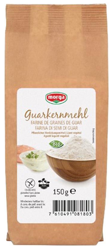 MORGA Bio Guarkernmehl glutenfrei (150g)