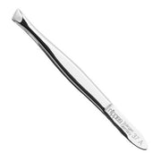 Nippes Pinzette 8cm schräg vernickelt
