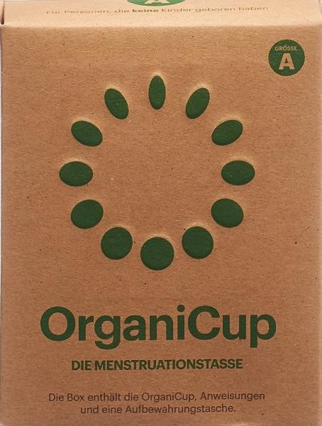OrganiCup Menstruationstasse Größe A Deutsch (1 Stk)
