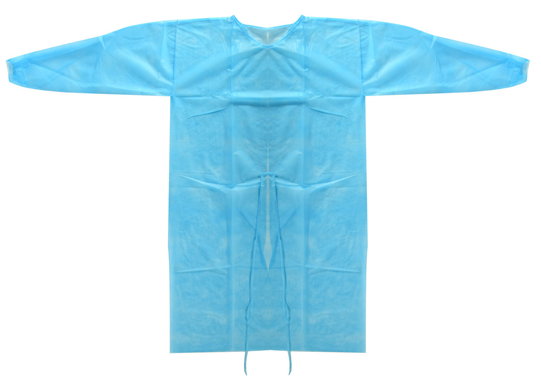 Vasano Schutzkittel blau 25g/m2 (1 Stk)