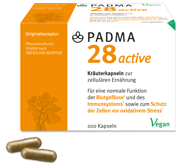 PADMA 28 active Kapseln (200 Stk)
