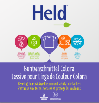 Held Buntwaschmittel Colora (1.575kg)