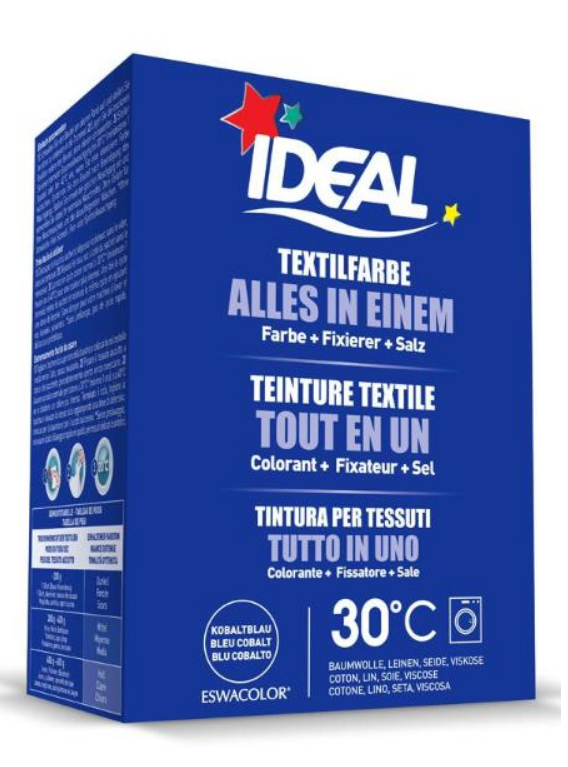 IDEAL Textilfarbe Alles in einem Kobaltblau (230g)