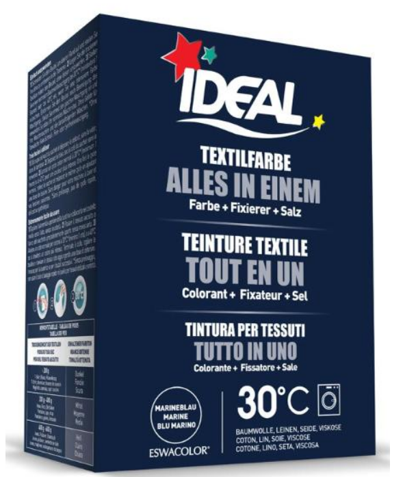 IDEAL Textilfarbe Alles in einem Marine (230g)