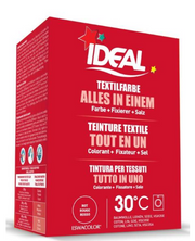 IDEAL Textilfarbe Alles in einem Rot (230g)