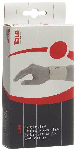 TaLe Wrist Support, 7.5cm Velcro, white (1 pc)