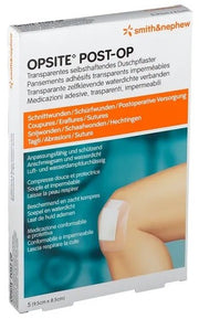 OPSITE Post OP Folienverband Steril 9.5cmx8.5cm (6x5 Stk)