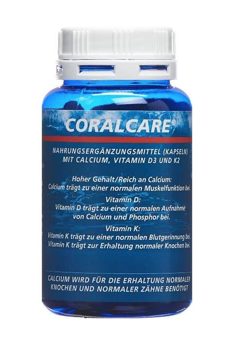 CORALCARE Calcium Kapseln mit Vitamin D3 und K2 (120 Stk)