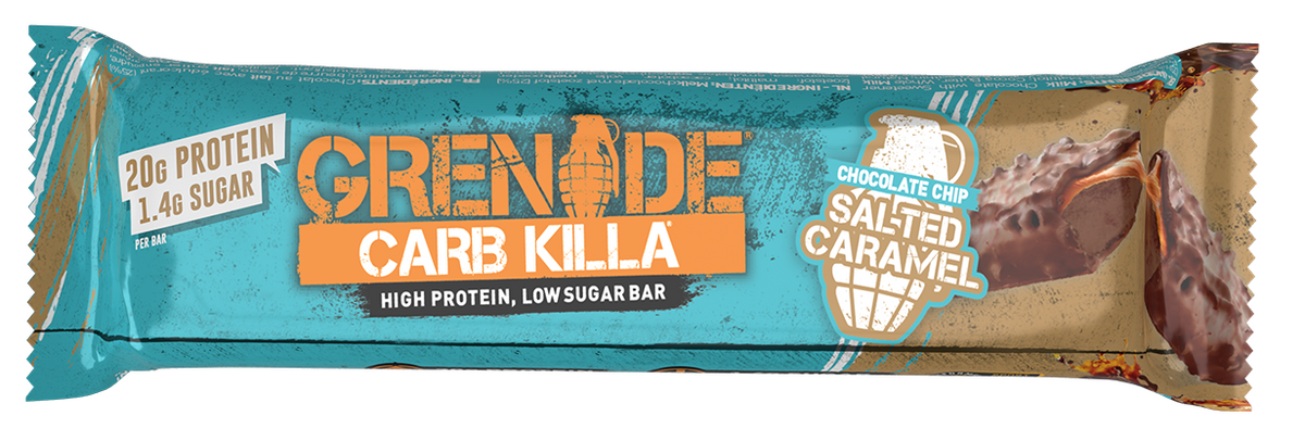 GRENADE Carb Killa Chocolate Chip Salted Caramel Proteinriegel (60g)