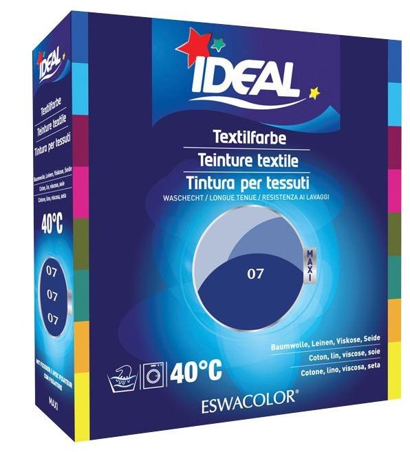 IDEAL Textilfarbe MAXI Baumwolle Color No. 07 marine