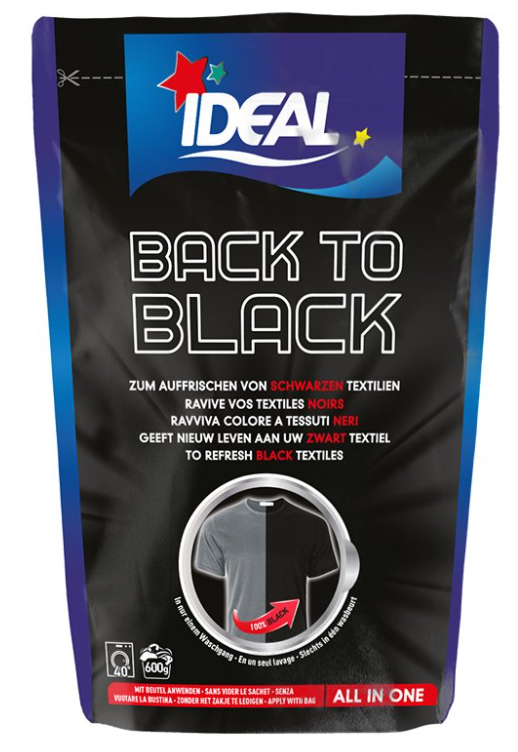 IDEAL Back To Black Textil Farbauffrischer Schwarz (400g)