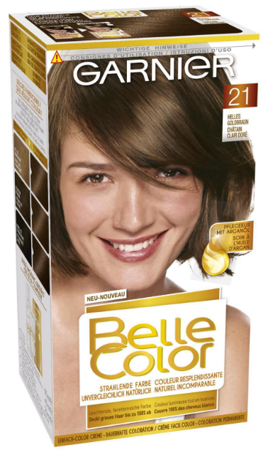 Garnier Belle Color Color-Gel 21 hell goldbraun