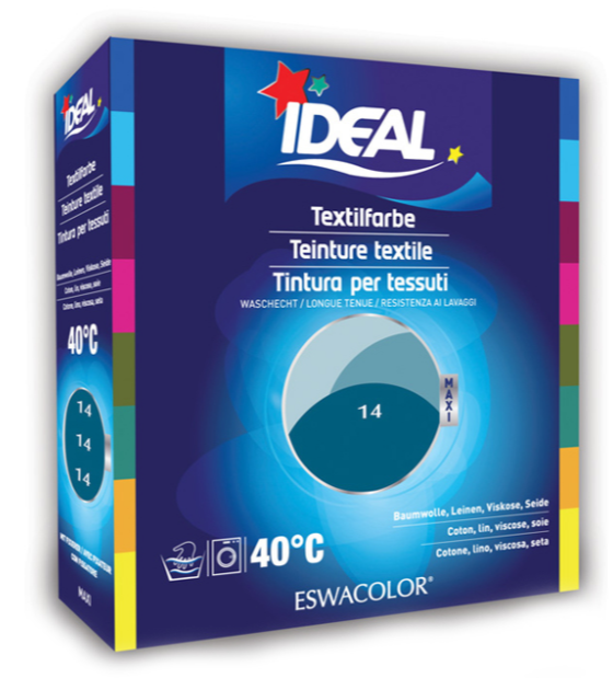 IDEAL Textilfarbe Petrol 14 Maxi (400g)