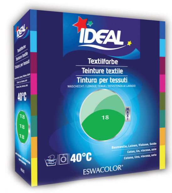 IDEAL Textilfarbe Minze 18 Maxi (400g)