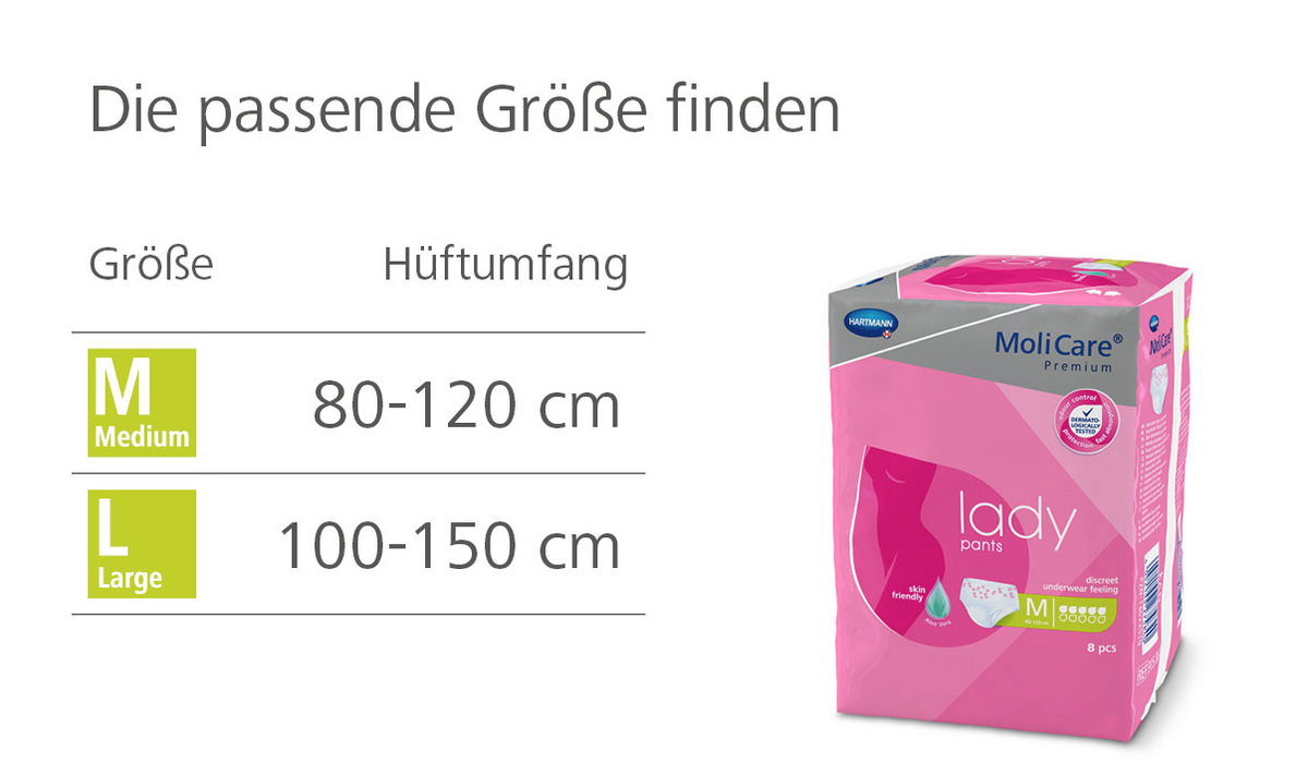 MoliCare Premium Lady Pants M 5 Tropfen (8 Stk)