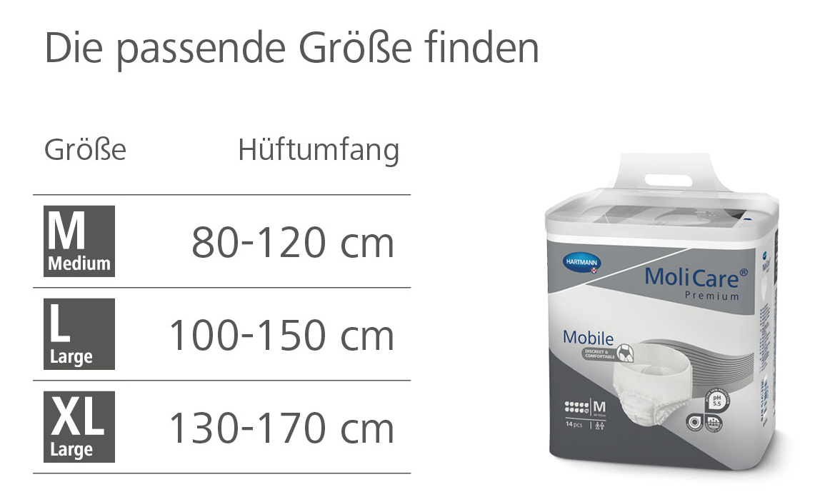 MoliCare Premium Mobile 10 Tropfen Gr. XL (14 Stk)