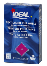 IDEAL Wolle Textilfärbemittel Fuchsia 38 (30g)