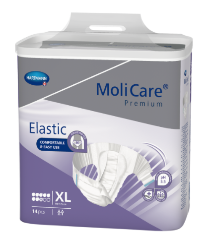 MoliCare Premium Elastic 8 Tropfen Gr. XL (14 Stk)