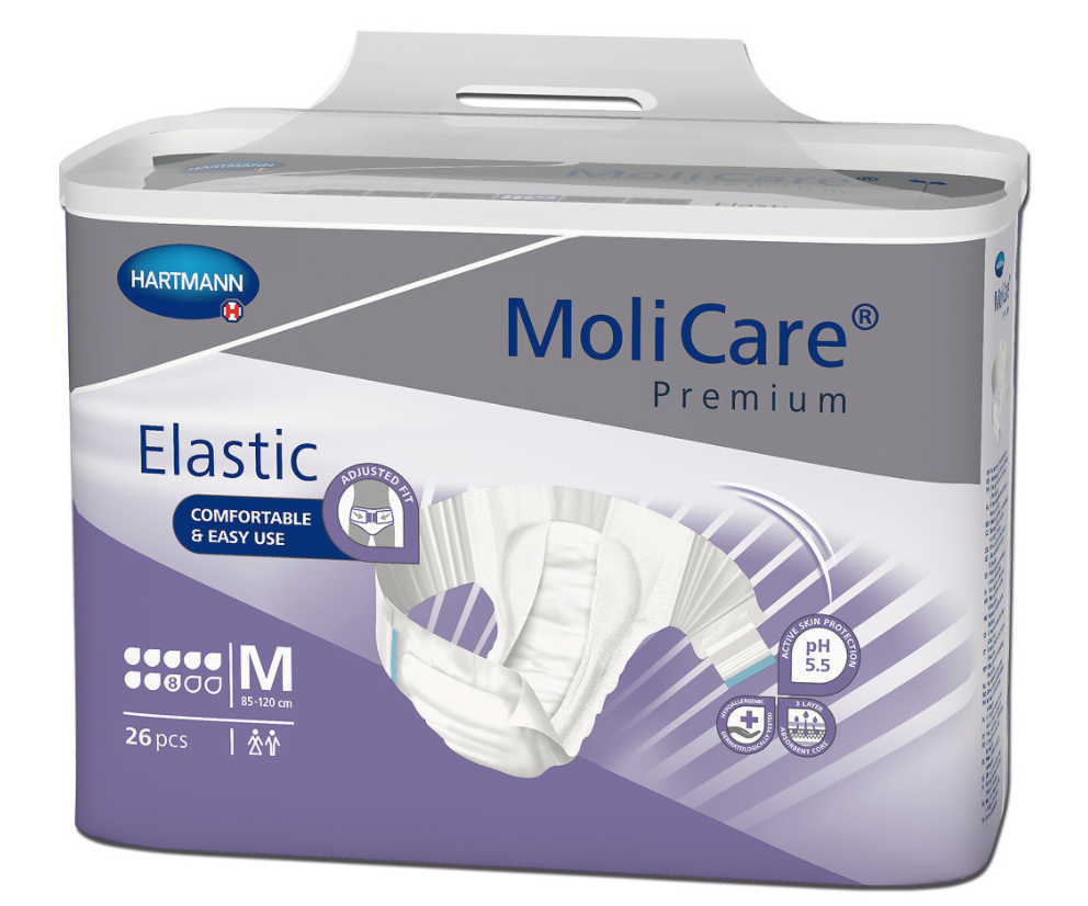 MoliCare Premium Elastic 8 Tropfen Gr. M (26 Stk)