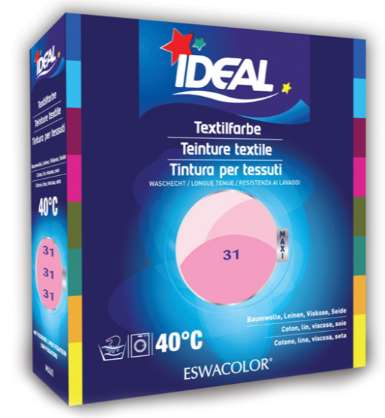 IDEAL Textilfarbe Rose 31 Maxi (400g)