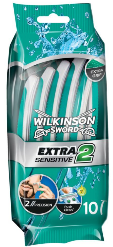 WILKINSON SWORD Extra Sensitive 2 Einwegrasierer (10 Stk)