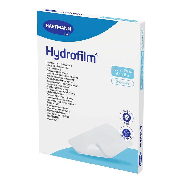 Hydrofilm Transparentverband 15 x 20cm steril (10 Stk)
