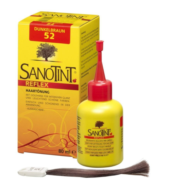 Sanotint Reflex Haartönung 52 dunkelbraun (90ml)
