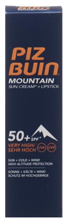 PIZ BUIN Mountain Cream & Lipstick SPF 50 (20ml)