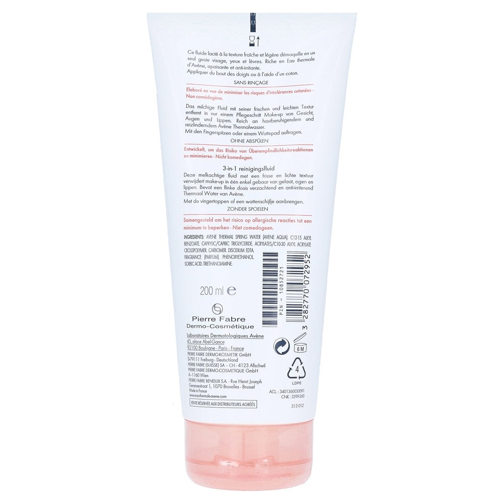 Avène 3-In-1 Reinigungsfluid (200ml)