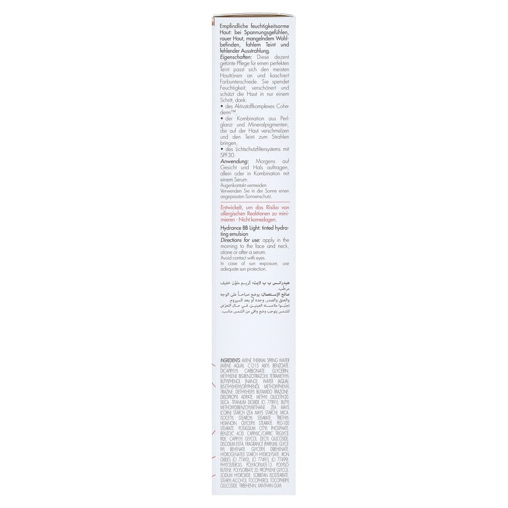 Avène Hydrance BB-LEICHT Feuchtigkeitsemulsion Getönt (40ml)