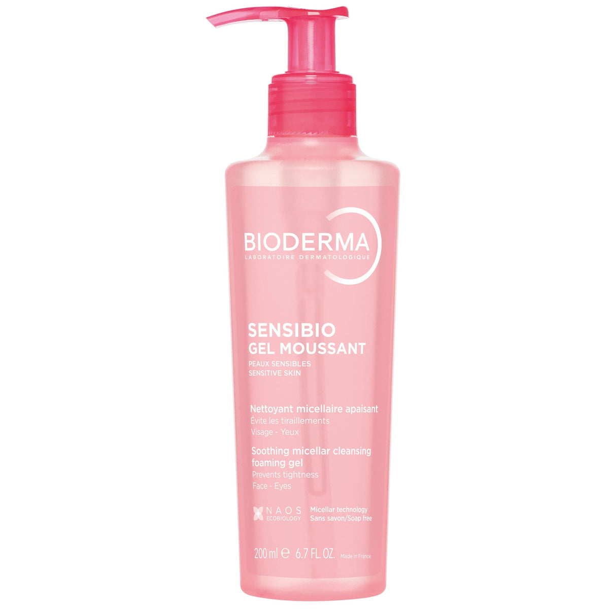 BIODERMA Sensibio Gel moussant nettoyant (200ml)