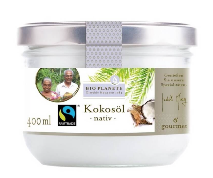 BIO PLANETE Kokosöl Nativ Fairtrade (400ml)