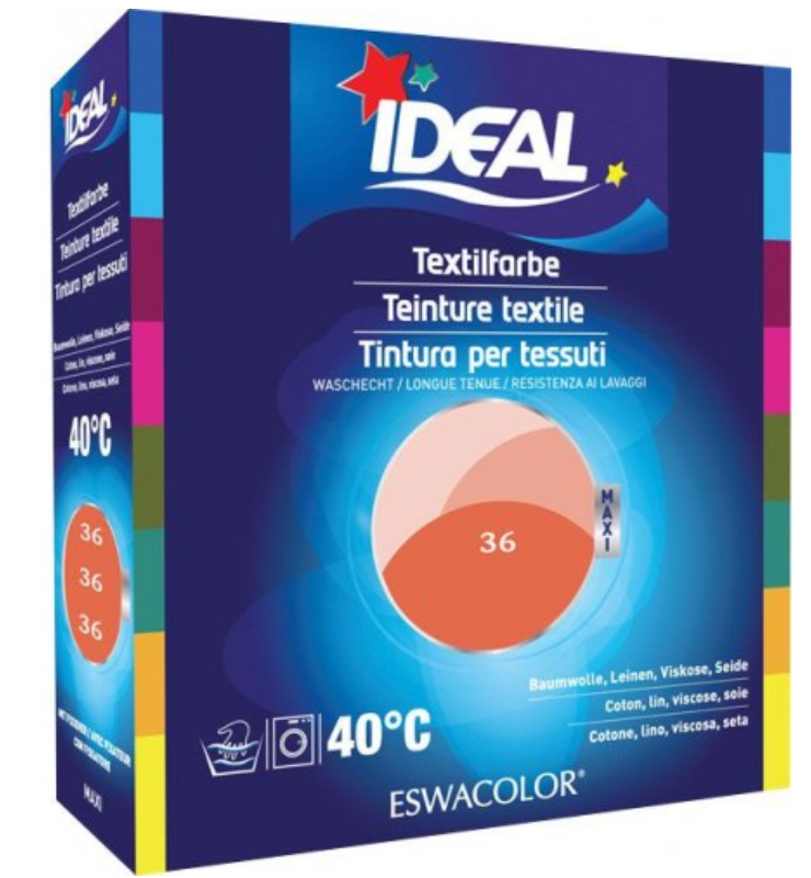 IDEAL Textilfarbe Korall 36 Maxi (400g)