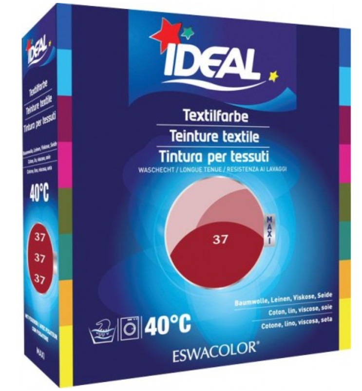 IDEAL Textilfarbe Hermesrot 37 Maxi (400g)