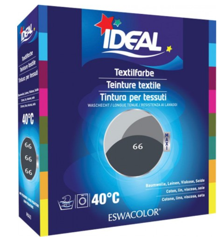 IDEAL Textilfarbe Schiefer 66 Maxi (400g)