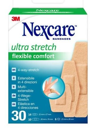 3M Nexcare Pflaster ultra stretch flexible comfort (30 Stk)
