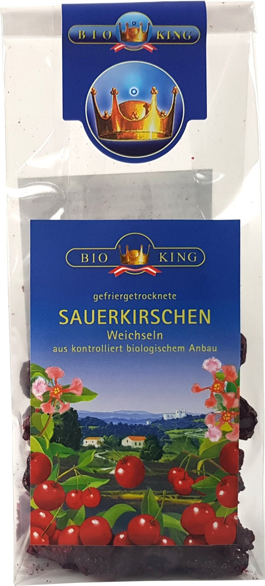 BIOKING Sauerkirschen Gefriergetrocknet Bio (50g)