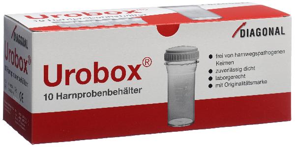 Urobox Urine Sample Container sterile 60ml (10 pcs)