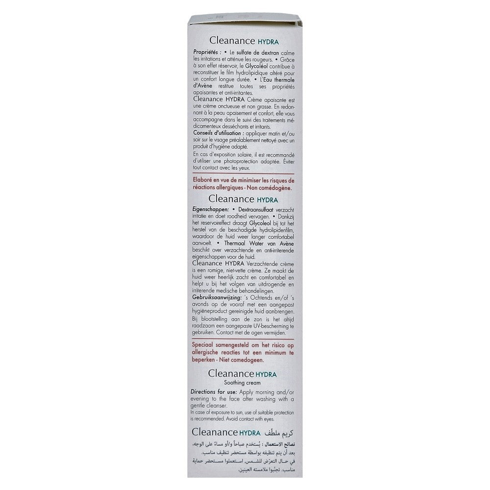 Avène Cleanance HYDRA Glättende Creme (40ml)